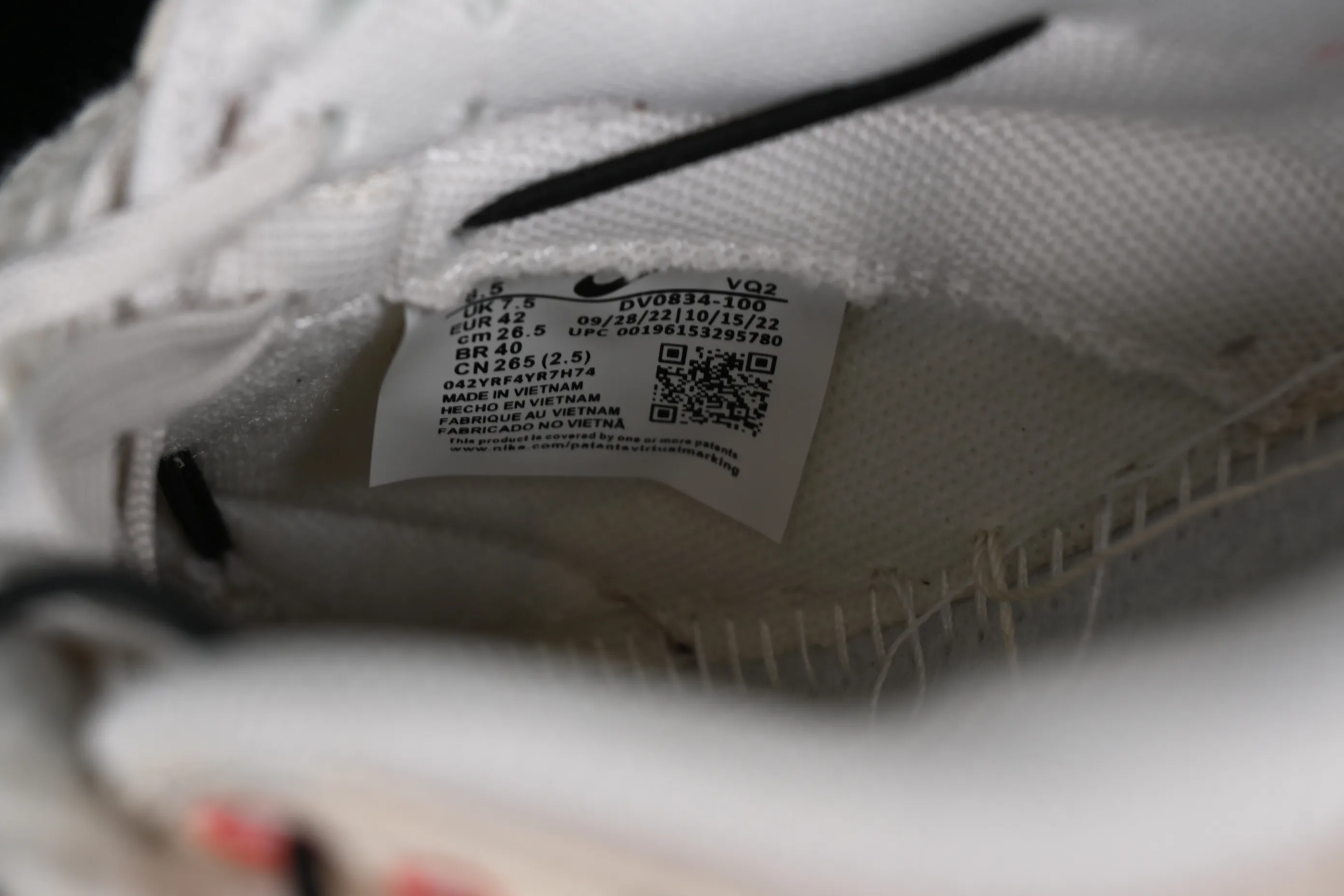 All categories Nk SB Dunk series Nk SB Dunk Low low-top sneakers Nk Dunk Low Outdoor wear high street style Sashiko embroidery Retro hemp rope deconstruction SB low-top casual sneakers DV0834-100